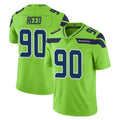 Elroe S.Seahawks #90 Jarran Reed Player Green Limited Color Rush Home Game Stitched Jerseys