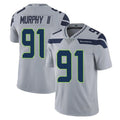 Elroe S.Seahawks #91 Byron Murphy II Player Gray Limited Vapor Untouchable Home Game Stitched Jerseys