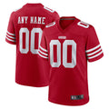 Elroe Custom SF.49ers Game Home Stitched Jerseys