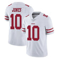 Elroe SF.49ers #10 Mac Jones Player White Limited Vapor Untouchable Home Game Stitched Jerseys