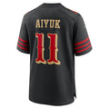Elroe SF.49ers #11 Brandon Aiyuk 2025 Rivalries Collection Game Stitched Jerseys
