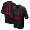 Elroe SF.49ers #11 Brandon Aiyuk Player Black Stitched Jerseys