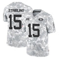 Elroe SF.49ers #15 De'Zhaun Stribling Player Arctic Camo Limited Salute To Service Home Game Stitched Jerseys