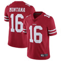 Elroe SF.49ers #16 Joe Montana Player Vapor Untouchable Limited Throwback Stitched Jerseys