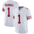 Elroe SF.49ers #1 Ricky Pearsall Player White Vapor Limited Game Stitched Jerseys