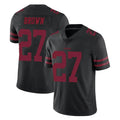 Elroe SF.49ers #27 Ji'Ayir Brown Player Black Alternate Limited Vapor Untouchable Home Game Stitched Jerseys