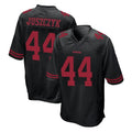 Elroe SF.49ers #44 Kyle Juszczyk Player Black Alternate Home Game Stitched Jerseys