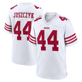 Elroe SF.49ers #44 Kyle Juszczyk Player White Game Home Stitched Jerseys