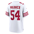 Elroe SF.49ers #54 Fred Warner White Player Game Stitched Jerseys