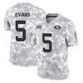 Elroe SF.49ers #5 Mike Evans Player Arctic Camo Limited Salute To Service Home Game Stitched Jerseys