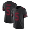 Elroe SF.49ers #5 Mike Evans Player Black Alternate Limited Vapor Untouchable Home Game Stitched Jerseys