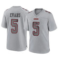 Elroe SF.49ers #5 Mike Evans Player Gray Atmosphere Fashion Home Game Stitched Jerseys