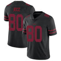Elroe SF.49ers #80 Jerry Rice Player Black Vapor Untouchable Limited Throwback Stitched Jerseys