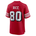 Elroe SF.49ers #80 Jerry Rice Scarlet Retired Player Alternate Game Stitched Jerseys
