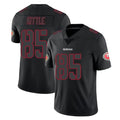 Elroe SF.49ers #85 George Kittle Player Black Impact Limited Home Game Stitched Jerseys