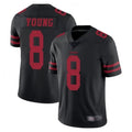Elroe SF.49ers #8 Steve Young Player Black Vapor Untouchable Limited Stitched Jerseys