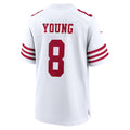 Elroe SF.49ers #8 Steve Young White Retired Player Game Stitched Jerseys