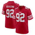 Elroe SF.49ers #92 Osa Odighizuwa Player Red Game Home Stitched Jerseys