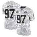 Elroe SF.49ers #97 Nick Bosa Player Arctic Camo Limited Salute To Service Home Game Stitched Jerseys
