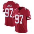 Elroe SF.49ers #97 Nick Bosa Player Red Limited Vapor Untouchable Home Game Stitched Jerseys