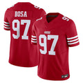 Elroe SF.49ers #97 Nick Bosa Player Scarlet Vapor F.U.S.E. Limited Stitched Jerseys