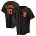 Elroe SF.Giants #10 Casey Schmitt Player  Black 2026 Home Game Stitched Jerseys