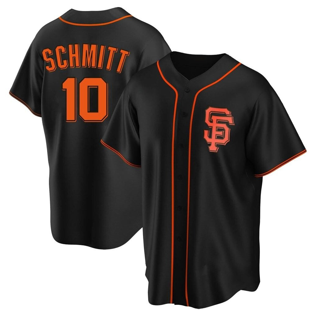 Elroe SF.Giants #10 Casey Schmitt Player  Black 2026 Home Game Stitched Jerseys