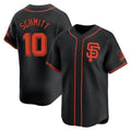 Elroe SF.Giants #10 Casey Schmitt Player  Black 2026 Home Limited Stitched Jerseys