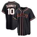 Elroe SF.Giants #10 Casey Schmitt Player Black Fashion Out Home Limited Stitched Jerseys