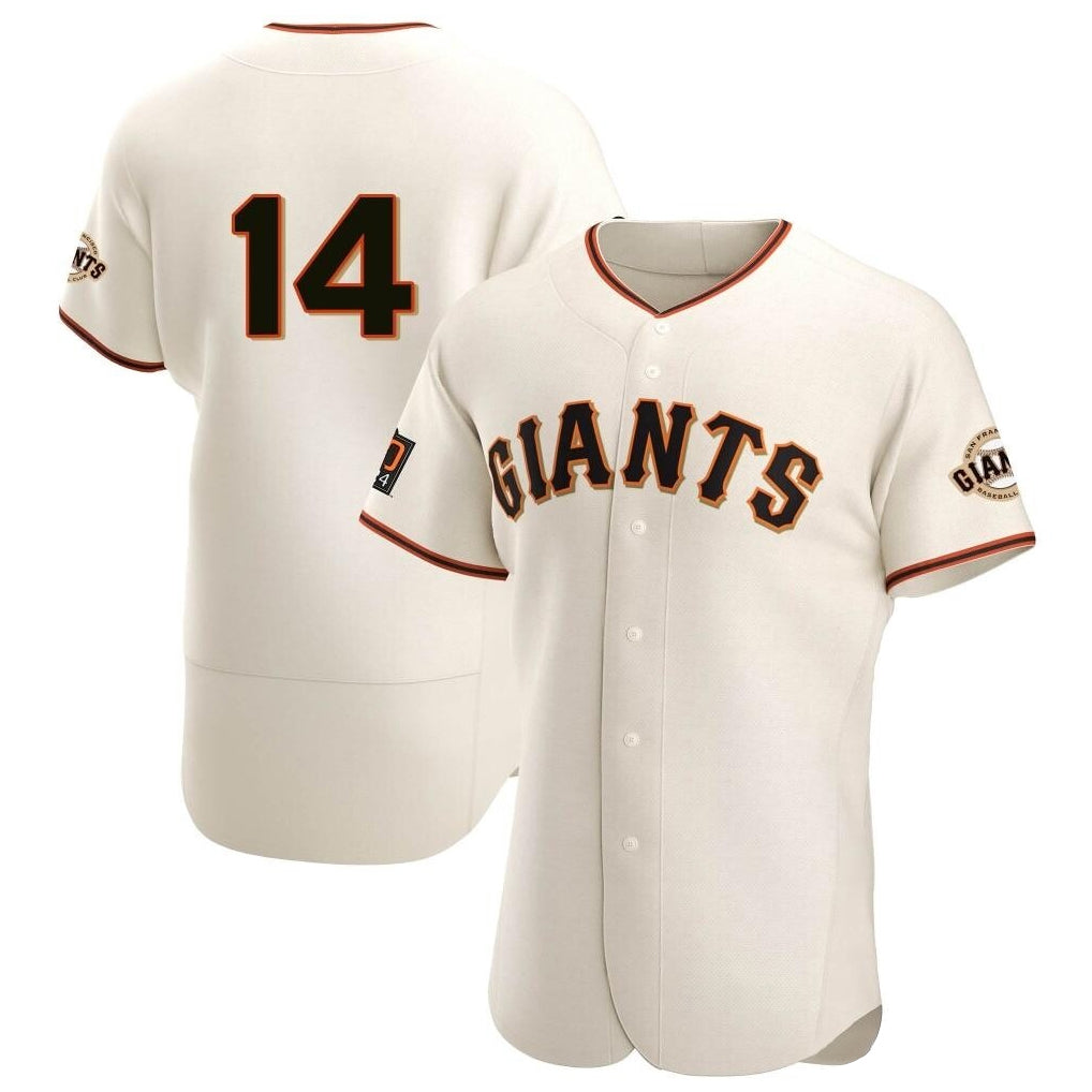 Elroe SF.Giants #14 Patrick Bailey Player Cream Home Limited Elite Stitched Jerseys