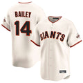 Elroe SF.Giants #14 Patrick Bailey Player Cream Home Limited Stitched Jerseys