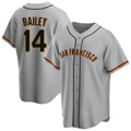 Elroe SF.Giants #14 Patrick Bailey Player Gray Home Game Stitched Jerseys