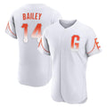Elroe SF.Giants #14 Patrick Bailey Player White City Connect Home Limited Elite Stitched Jerseys