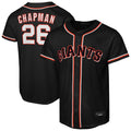 Elroe SF.Giants #26 Matt Chapman Player Black Fashion Out Home Limited Stitched Jerseys