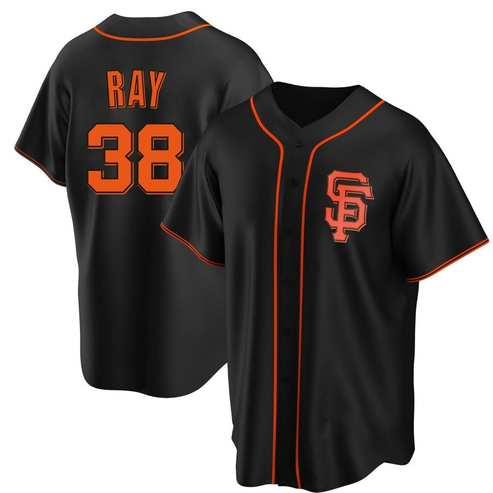 Elroe SF.Giants #38 Robbie Ray Player  Black 2026 Home Game Stitched Jerseys