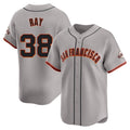Elroe SF.Giants #38 Robbie Ray Player Gray Home Limited Stitched Jerseys