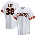 Elroe SF.Giants #38 Robbie Ray Player White Home Game Stitched Jerseys