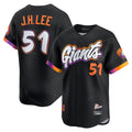 Elroe SF.Giants #51 Jung Hoo Lee Player Black 2025 City Connect Home Limited Stitched Jerseys