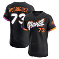 Elroe SF.Giants #73 Randy Rodriguez Player Black City Connect Home Limited Elite Stitched Jerseys