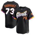 Elroe SF.Giants #73 Randy Rodriguez Player Black City Connect Home Limited Stitched Jerseys