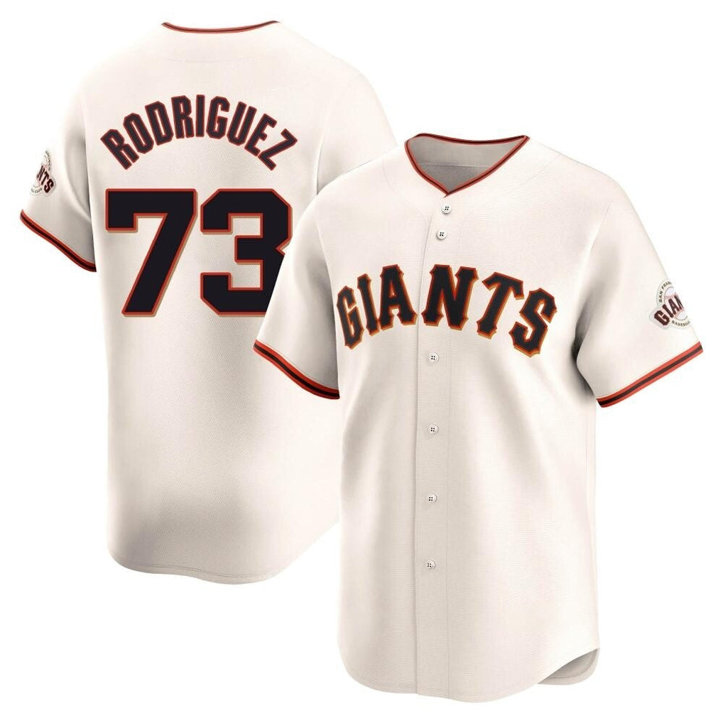 Elroe SF.Giants #73 Randy Rodriguez Player Cream Home Limited Stitched Jerseys