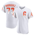 Elroe SF.Giants #73 Randy Rodriguez Player White City Connect Home Limited Elite Stitched Jerseys