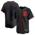 Elroe SF.Giants Blank Player Black 2026 Home Limited Stitched Jerseys