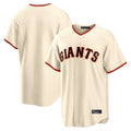 Elroe SF.Giants ## Giants Blank Player Cream Home Game Stitched Jerseys