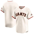 Elroe SF.Giants ## Giants Blank Player Cream Home Limited Stitched Jerseys