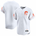 Elroe SF.Giants Blank Player White City Connect Home Limited Stitched Jerseys