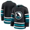 Elroe S.Jose Sharks Black Alternate Premium Jerseys