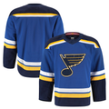 Elroe St.L.Blues Blue Home Authentic Pro Jerseys