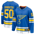 Elroe St.L.Blues #50 Jordan Binnington Blue Home Breakaway Jerseys