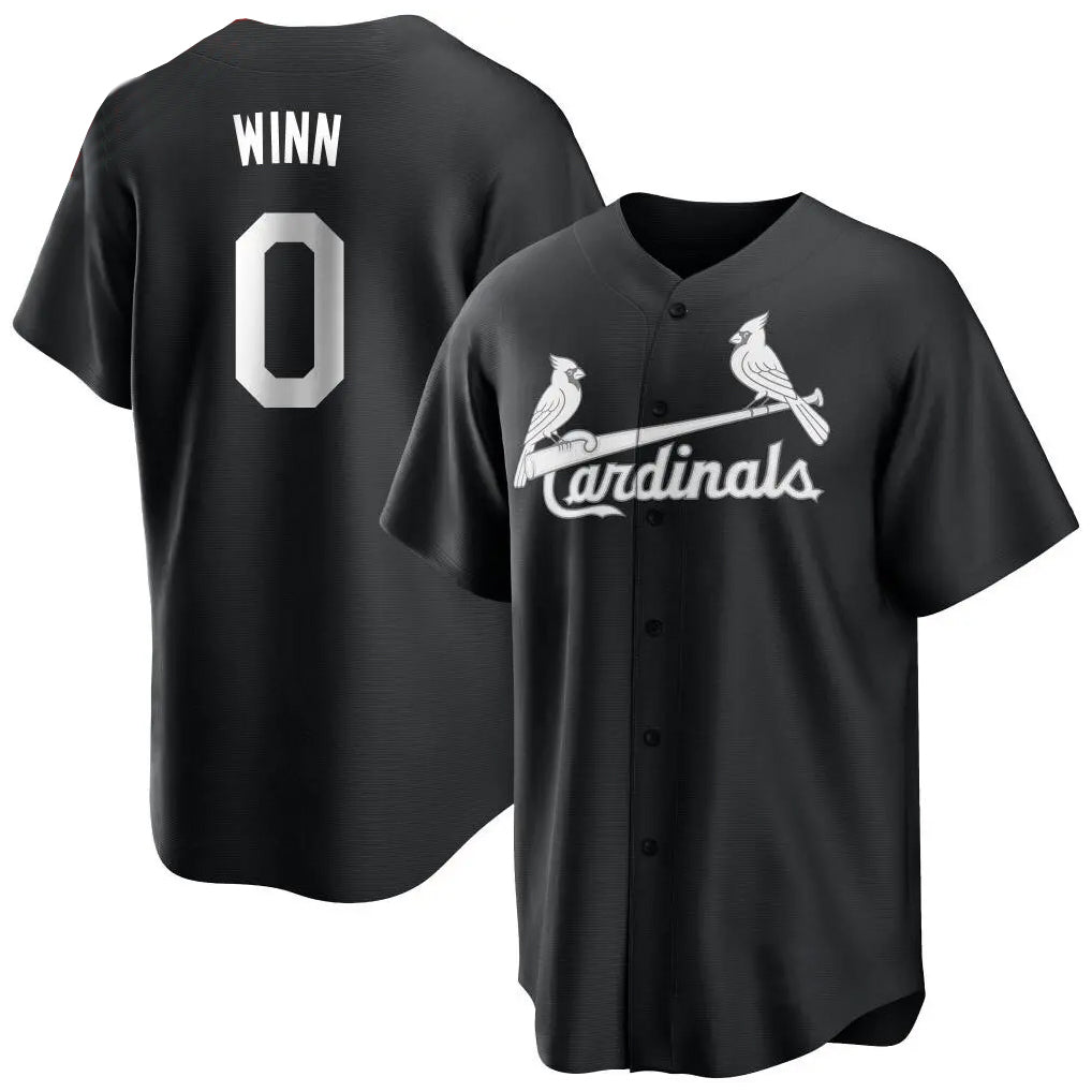 Elroe St. Louis Cardinals #0 Masyn Winn Player Black City Connect Home Limited Stitched Jerseys